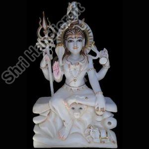 24 Inch Marble Shiva Statue