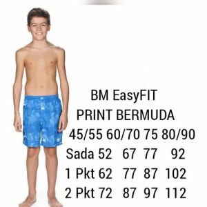 Easy Fit Kids Printed Bermuda
