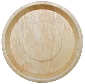 Round Shaped Areca Leaf Plate