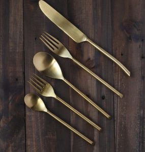 Cutlery Gold PVD finish