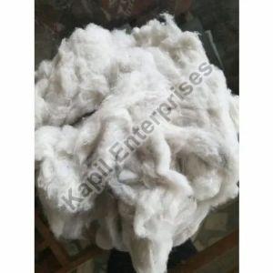 White Recycled Cotton Fiber