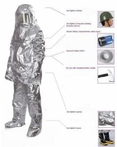 Aluminium Fire Man Suit