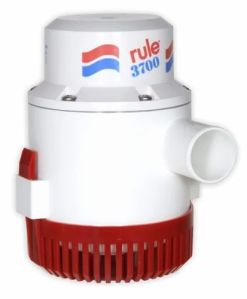 Jabsco Rule Submersible Bilge Pump 3700 GPH 24V - 16A / 12V - 14A