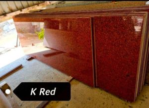 K Red Granite Slab