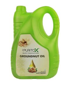 5 Litre Cold Pressed Groundnut Oil