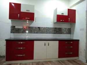 galvanized steel modular kitchen