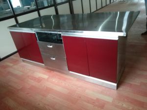 stainless steel modular kitchen