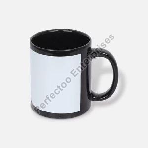 Ceramic Sublimation Black Coffee Mug