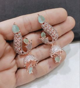 Polished Diamond Butterfly Real Damond Earrings at Rs 29,500 / Pair in  Mumbai