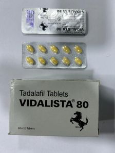 Vidalista 80mg Tablets