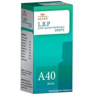 Allen A40 L.B.P. (Low Blood Pressure) Drops