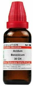 Dr Willmar Schwabe India Acidum Benzoicum 30 CH Dilution