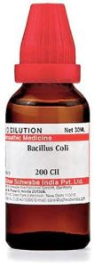 Dr Willmar Schwabe India Bacillus Coli Dilution 200 CH