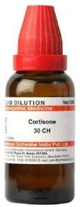 Dr Willmar Schwabe India Cortisone Dilution 30 CH Dilution