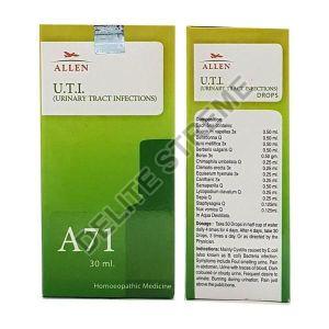 Allen A71 U.T.I. (Urinary Tract Infections) Drops