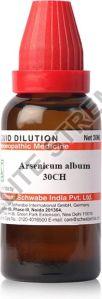 Dr Willmar Schwabe India Arsenicum Album 30 CH Dilution