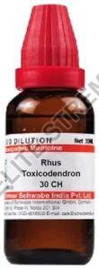 Dr Willmar Schwabe India Rhus Toxicodendron Dilution 30 CH