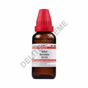 Dr Willmar Schwabe India Sabal Serrulata Dilution 30 CH