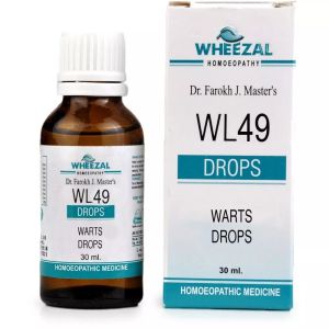 Wheezal WL 49 Warts Drops