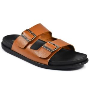 Mens Synthetic Leather Slipper SF6600 Series