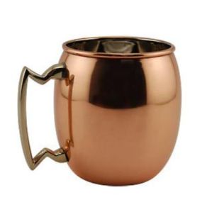Copper Plain Barrel Mug