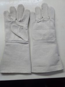 All leather hand gloves