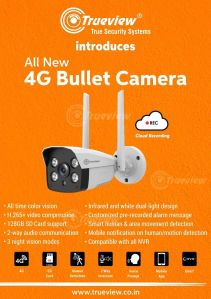 Outdoor 4G Bullet Camera