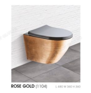 Rose Gold Water Closet 1104