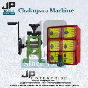 Stainless Steel Chakupara Machine