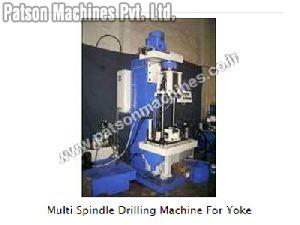 Multi Spindle Drilling Machine For Yoke