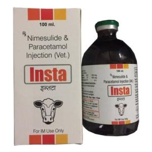 Nimesulide 100 mg + Paracetamol injection