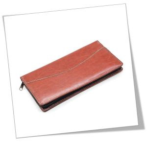Letter B Monogram Floral Tooled Leather Checkbook Cover Holder 8582-LP