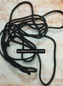 Black Cotton Piping Dori