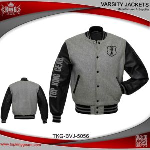 Leather Varsity Jacket