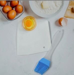Silicone Spatula Brush And Cake Scraper