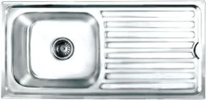 Apple Single Bowl Kitchen Sink With Drainboard