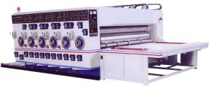 Multicolor Printing & Slotting Machine