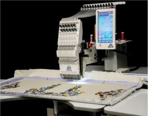 Automatic Single Head Embroidery Machine