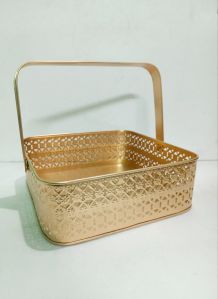 Metal Gift Basket