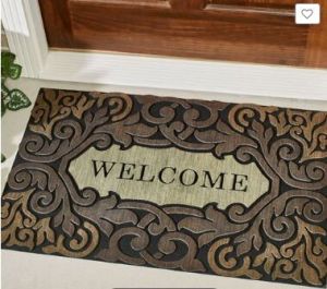 Recycled Rubber Welcome Doormat