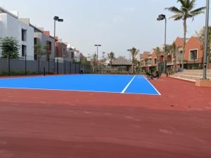 Acrylic Synthetic Tennis Court Flooring
