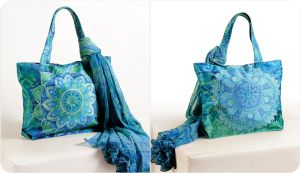 Bag with scarf