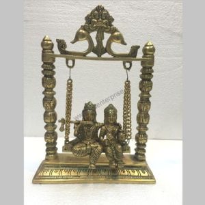 Brass Swing of Radha Krishna