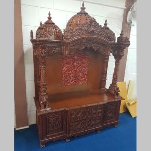 Traditional Indian Wooden Carved Sofa