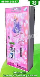 Automatic sanitary napkin vending machine