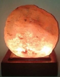 Natural Round Salt Lamp