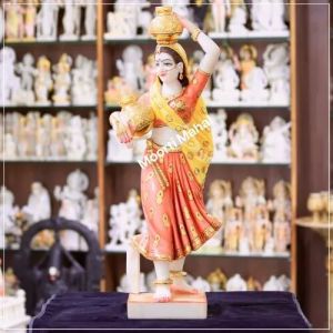 Rajasthani Lady Figurine Statue