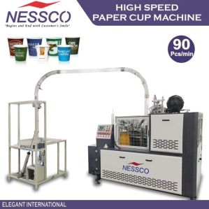 high speed paper cup machine