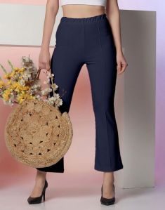 Blue Knitted Pant