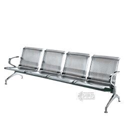4 Seated Stainless Steel Waiting Chair